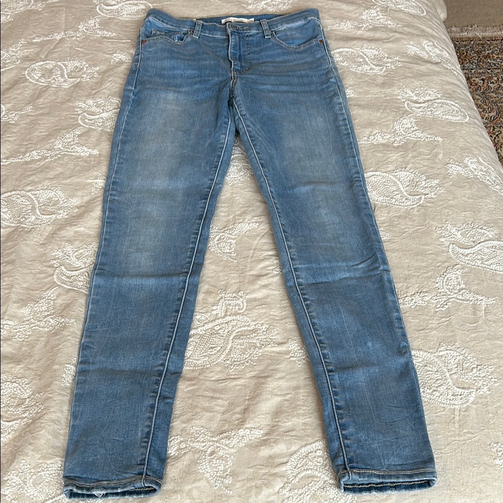 Levi's Blue High Rise Jeans